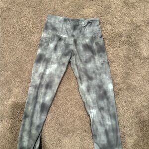 Champion Gray Tie-Dye Leggings